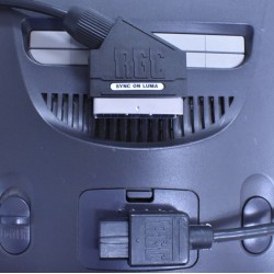 Nintendo N64 PACKAPUNCH PRO RGB SCART cable for RGB modified NTSC consoles